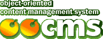 object-oriented content management system
oocms